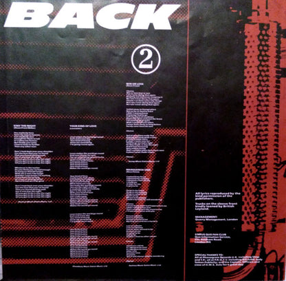 Status Quo – Back To Back (LP, Album, Italy - 1983)