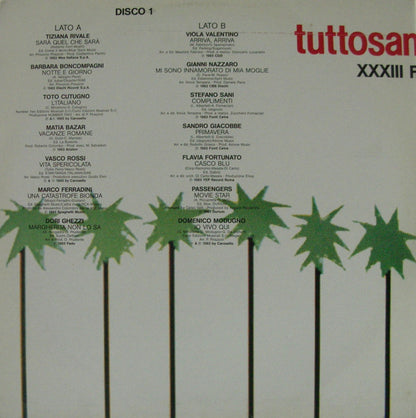 Various – Tuttosanremo '83 (LP, Compilation, Italy - 1983)