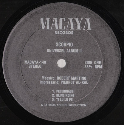 Scorpio Universel – Album II (LP, Album, US - 1978)