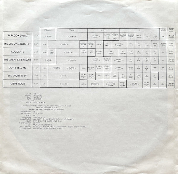 Peter Hammill – Enter K (LP, Album, Germany - 1982)
