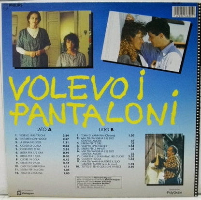 Giancarlo Bigazzi – Volevo I Pantaloni (Colonna Sonora Originale Del Film) (LP, Album, Italy - 1990)