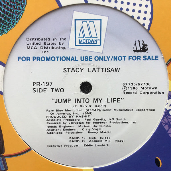 Stacy Lattisaw – Jump Into My Life (12", US - 1986)