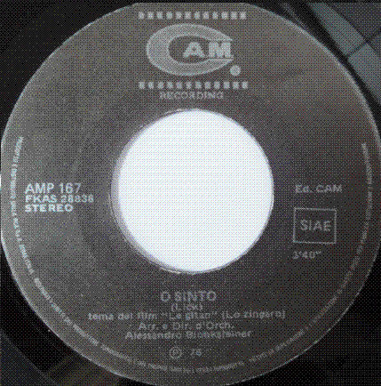 Claude Bolling, Lick (8) – Le Gitan (7", Italy - 1976)
