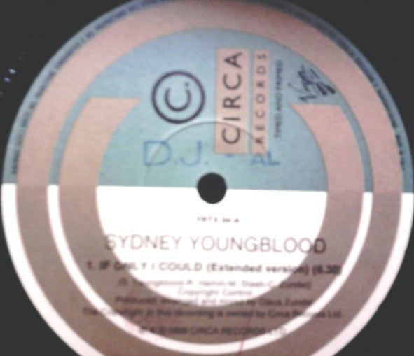 Sydney Youngblood – If Only I Could (12", Italy - 1989)