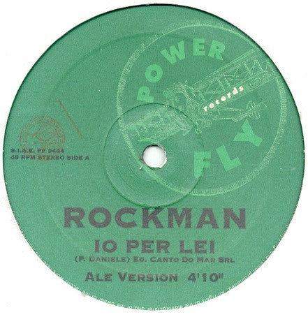 Rockman (3) – Io Per Lei (12", Italy - 1995)