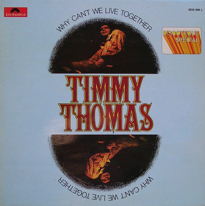 Timmy Thomas – Why Can't We Live Together (LP, Album, Italy - 1973)