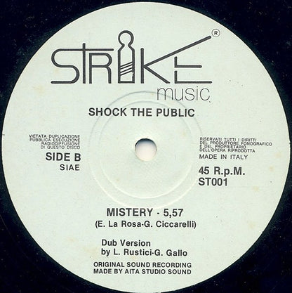 Shock The Public – Mistery (12", Italy - 1987)