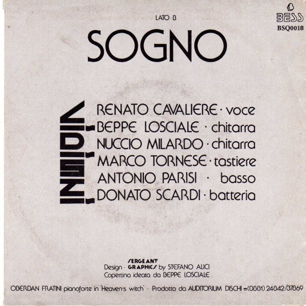 Insidia – Heaven's Witch (7", Italy - 1985)