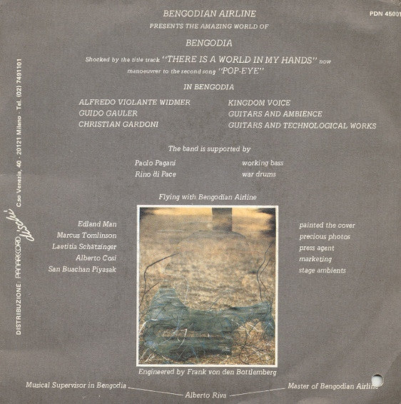 Bengodia – There Is A World In My Hands (7", Italy - 1987)