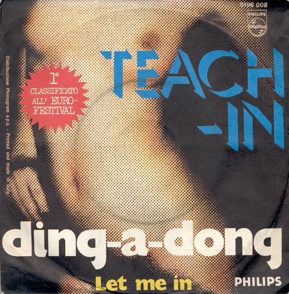 Teach-In – Ding-A-Dong  (7", Italy - 1975)