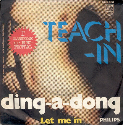 Teach-In – Ding-A-Dong  (7", Italy - 1975)