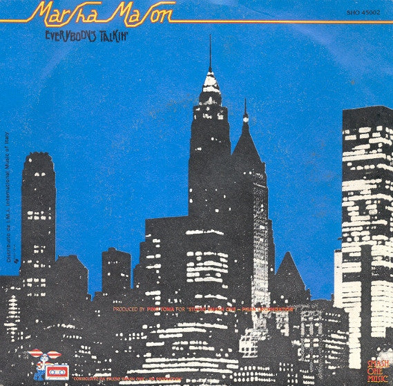 Marsha Mason – Everybody's Talkin' (7", Italy - 1984)