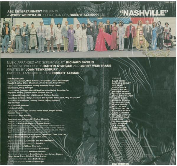 Various – Nashville - Original Motion Picture Soundtrack (LP, Album, Italy - 1976)