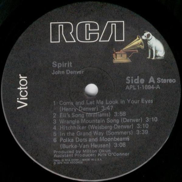 John Denver – Spirit (LP, Album, US - 1976)