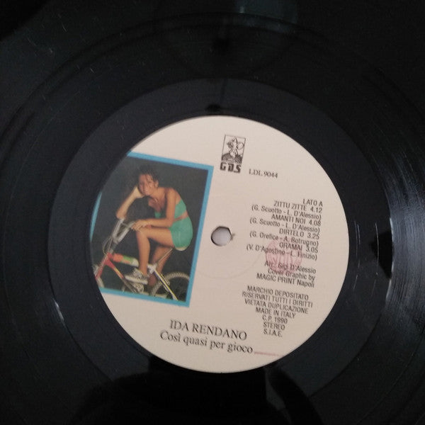 Ida Rendano – Così Quasi Per Gioco (LP, Album, Italy - 1990)