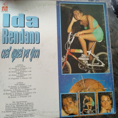 Ida Rendano – Così Quasi Per Gioco (LP, Album, Italy - 1990)