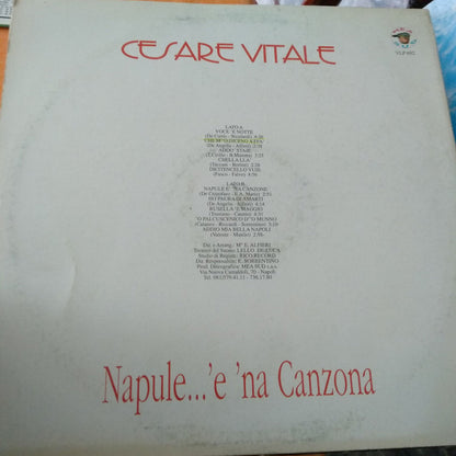 Cesare Vitale – Napule...'e 'Na Canzona (LP, Italy)