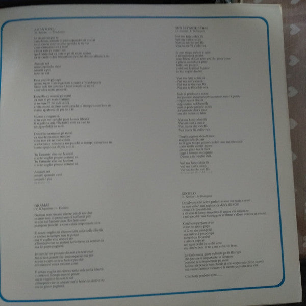 Ida Rendano – Così Quasi Per Gioco (LP, Album, Italy - 1990)