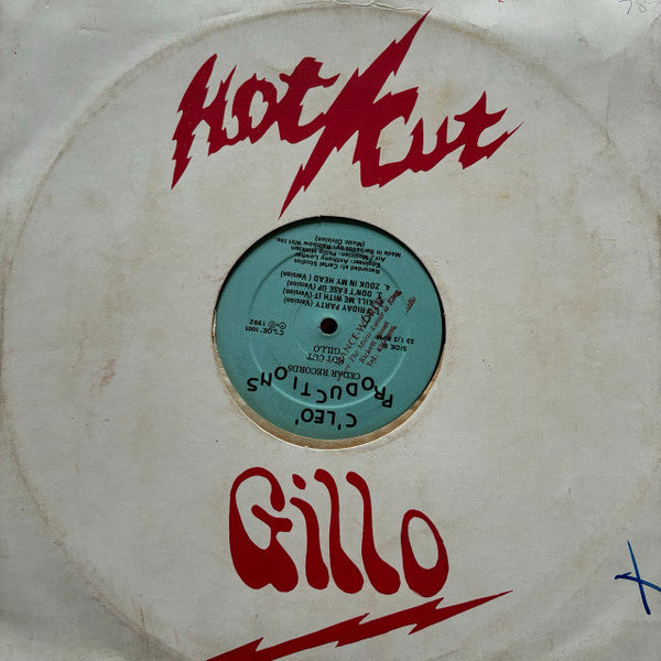 Gillo (3) – Hot Cut (LP, Album, Barbados - 1992)