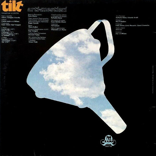 Arti & Mestieri – Tilt - Immagini Per Un Orecchio (LP, Album, Italy - 1974)