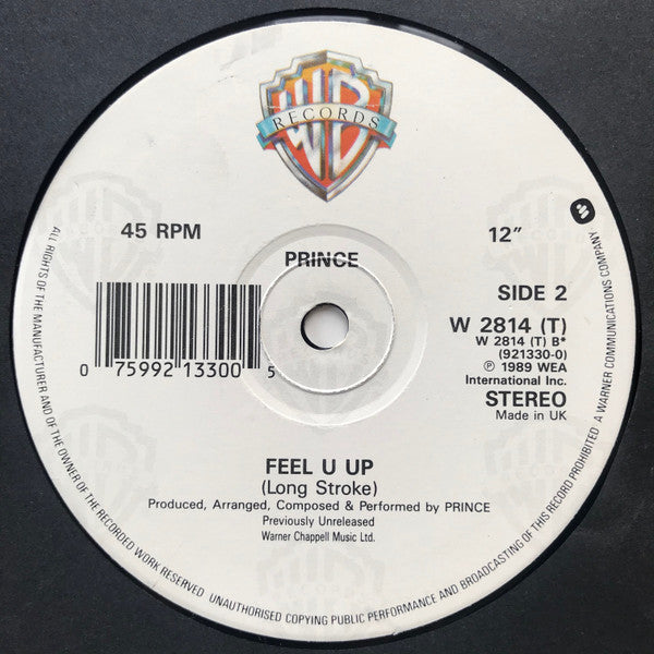 Prince – Partyman (12", UK - 1989)