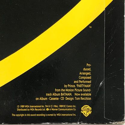 Prince – Partyman (12", UK - 1989)
