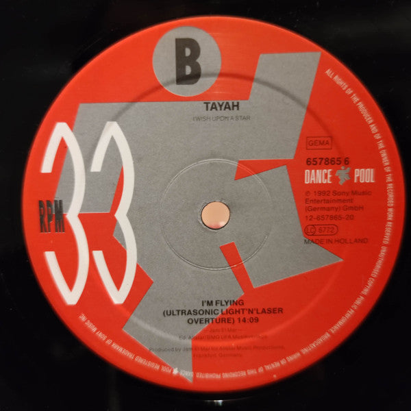 Tayah – I Wish Upon A Star (12", Germany - 1992)