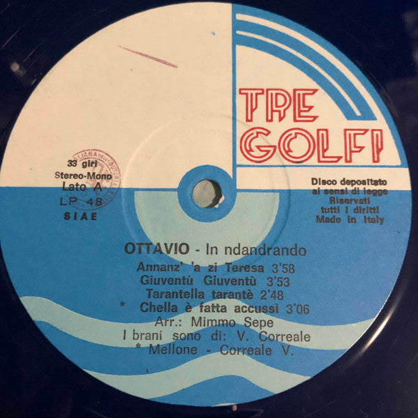 Ottavio (2) – In Ndrandrando (LP, Album, Italy - 1985)