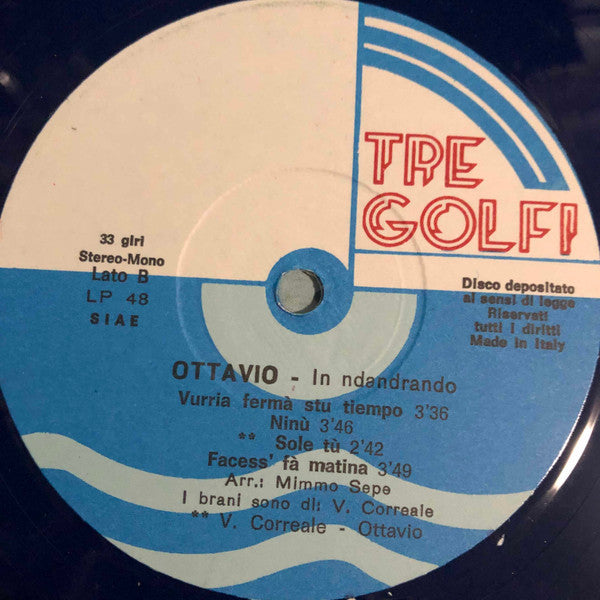 Ottavio (2) – In Ndrandrando (LP, Album, Italy - 1985)