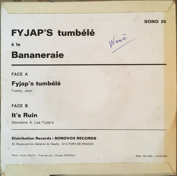Les Fyjap's – Tumbélé À La Bananeraie (7", France)