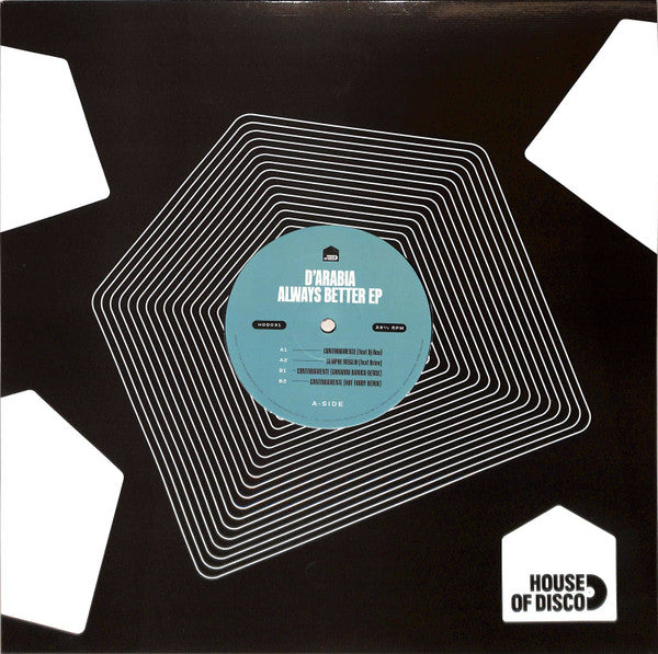 D'Arabia – Always Better EP (12", UK - 2022)