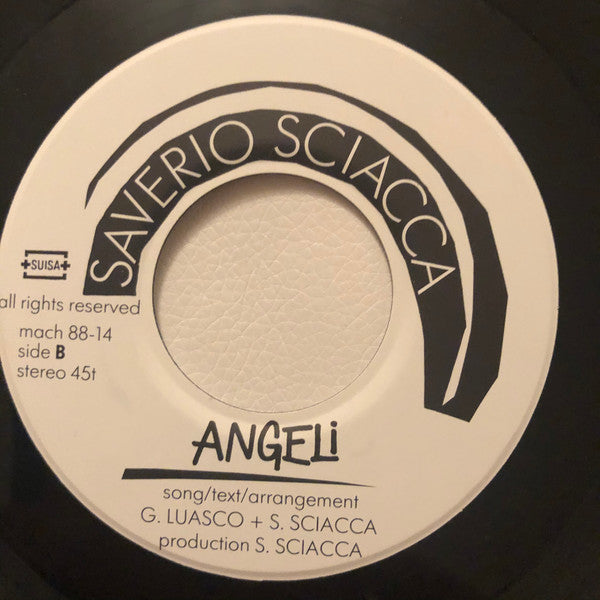 Saverio Sciacca – Notte D‘Estate (7", Switzerland - 1988)