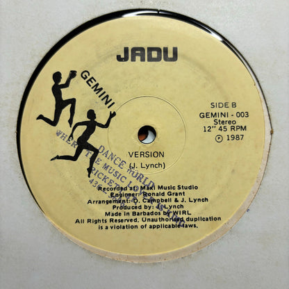 Jadu (4) – Democracy (12", Barbados - 1987)