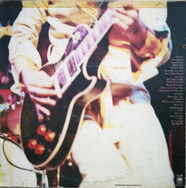 Peter Frampton – Frampton Comes Alive! (LP, Album, Italy - 1976)