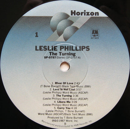 Leslie Phillips – The Turning (LP, Album, US - 1987)