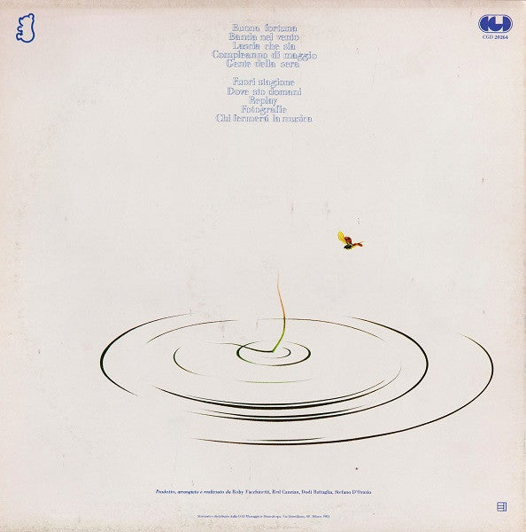 Pooh – Buona Fortuna (LP, Album, Italy - 1981)