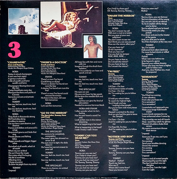 Various – Tommy (Original Soundtrack Recording) (LP, Album, US - 1975)