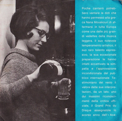 Nana Mouskouri – Quando Tu Verrai / Rosso Corallo (7", Italy - 1965)