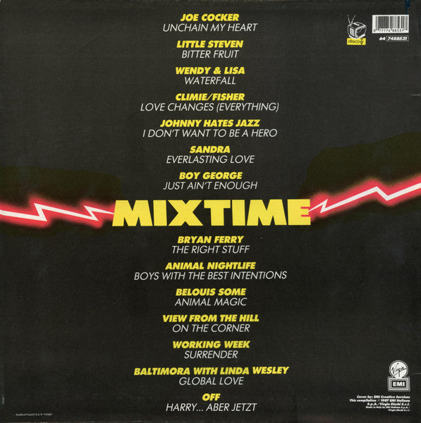 Various – Mixtime (LP, Compilation, Italy - 1987)