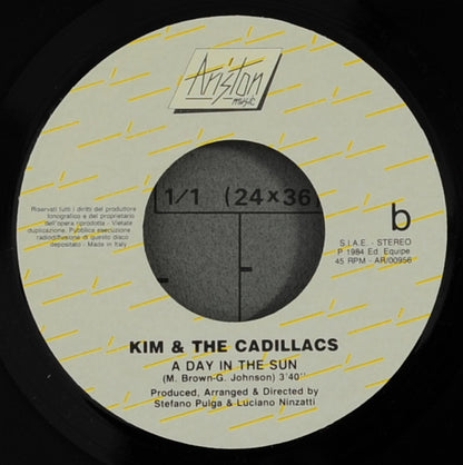 Kim & The Cadillacs – Personality / A Day In The Sun (7", Italy - 1984)