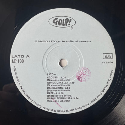 Nando Lito – Un Tuffo Al Cuore (LP, Album, Italy)