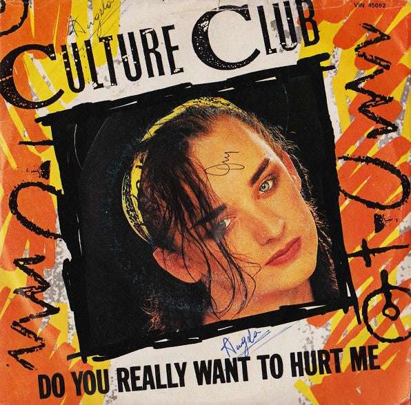 Culture Club – Do You Really Want To Hurt Me (7", Italy - 1982)