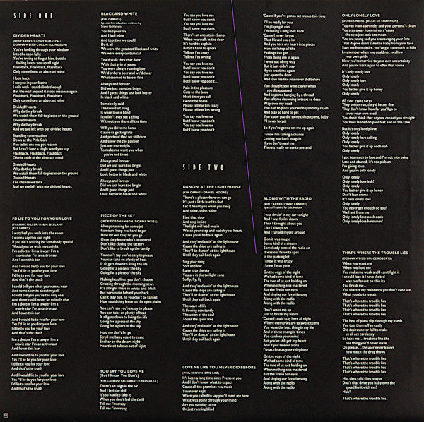 Kim Carnes – Lighthouse (LP, Album, Italy - 1986)