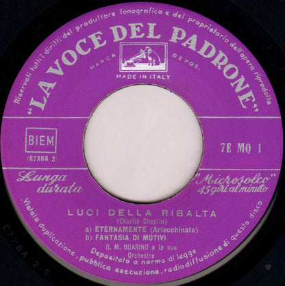 Gian Mario Guarino E La Sua Orchestra – Peter Pan / Luci Della Ribalta (7", Italy - 1958)
