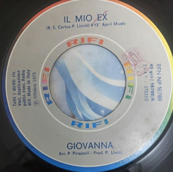 Giovanna Nocetti – Il Mio Ex (7", Italy - 1979)