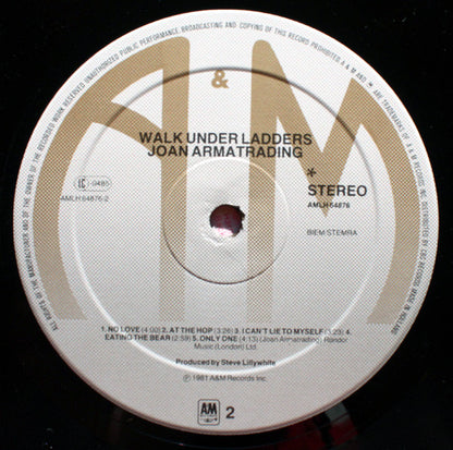 Joan Armatrading – Walk Under Ladders (LP, Album, Europe - 1981)