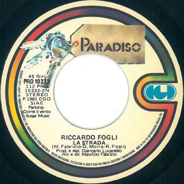 Riccardo Fogli – Malinconia  (7", Italy - 1981)
