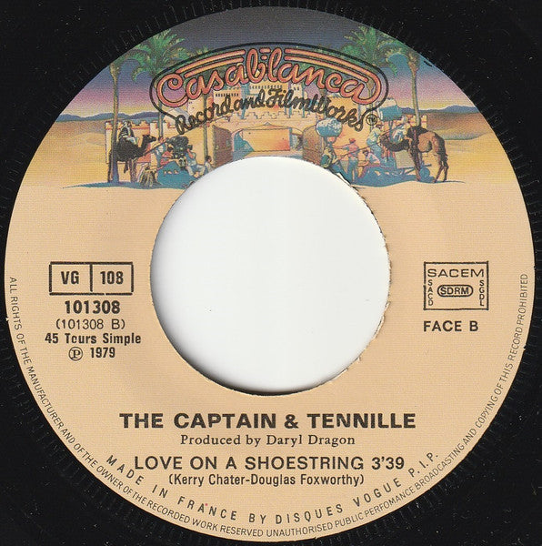 Captain And Tennille – Baby You Still Got It (7", France - 1979)
