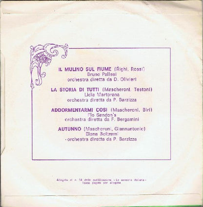 Various – La Canzone Italiana - N° 34 (7", Italy - 1970)