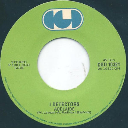 I Detectors – Perfidia (7", Italy - 1981)
